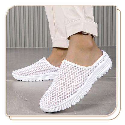 🔥 Last Day 49% OFF – ✨👣Casual Comfort Breathable Mesh Slippers