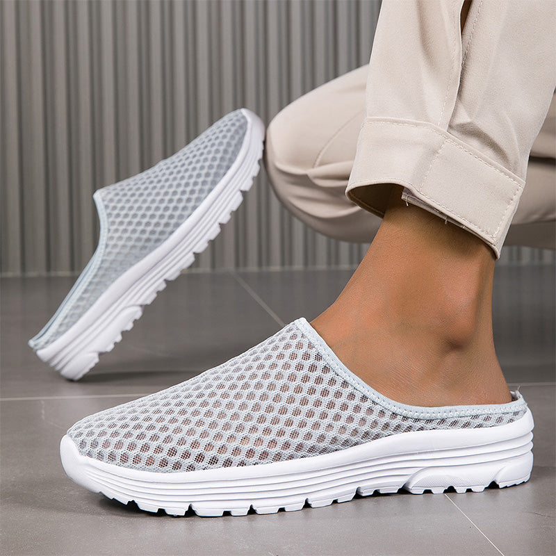 🔥 Last Day 49% OFF – ✨👣Casual Comfort Breathable Mesh Slippers