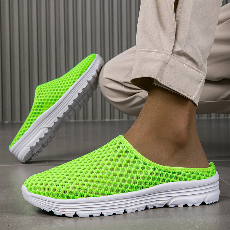 🔥 Last Day 49% OFF – ✨👣Casual Comfort Breathable Mesh Slippers