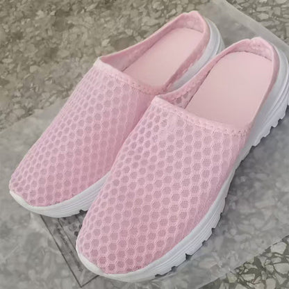 🔥 Last Day 49% OFF – ✨👣Casual Comfort Breathable Mesh Slippers
