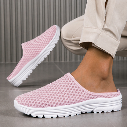 🔥 Last Day 49% OFF – ✨👣Casual Comfort Breathable Mesh Slippers