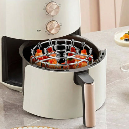 🔥 Last Day 49% OFF✨Stainless Steel Air Fryer Skewer Rack Stand