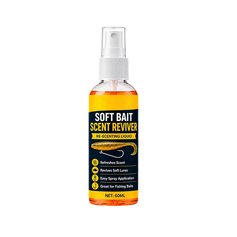🎣 High-Concentration Fishing Bait Scent Spray – Soft Bait Lure Scent Booster & Reviver