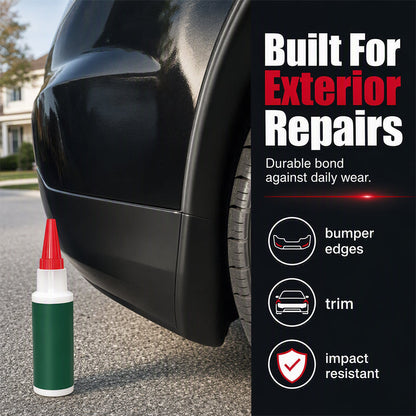 🥳2026 HOT SALE🥳💞50K+ SOLD! 🚗🔧 50% OFF! Bumper Repair Adhesive – Precision nozzle for trim, edge & gap repairs. White formula blends with most bumpers. lowest price online! 🛡️✨