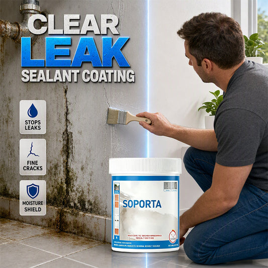 💧 50% OFF | Clear Waterproof Sealant – Stop Leaks & Seal Cracks on Roofs, Tiles & Outdoor Walls