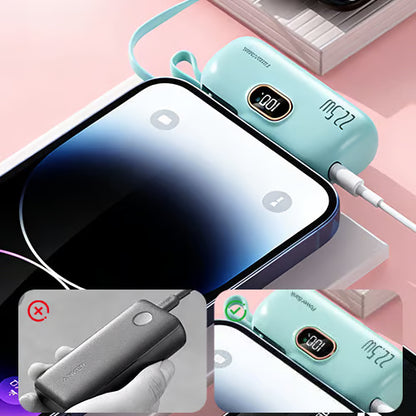 ⚡Hot Sales 49% OFF🔥5000mAh Mini Portable Charger with 22.5W Output