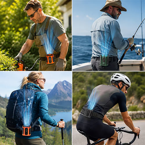 Today only: Special offer 🔥Outdoor clip-on waist fan